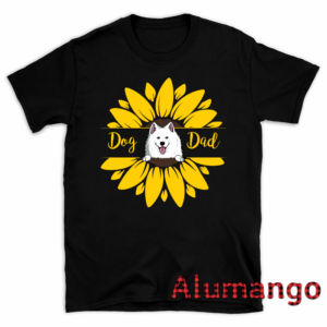 Sunflower Dog Dad Shirt