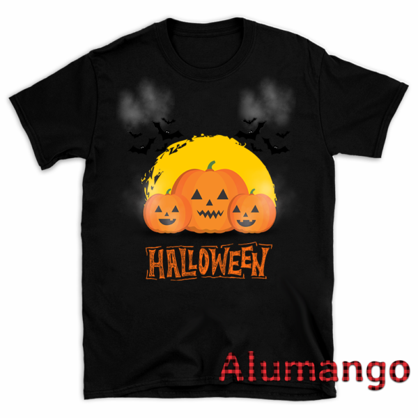 Bats Pumpkins Halloween Shirt