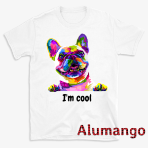 I Am Cool Vibrant Dog Shirt