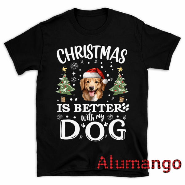 Christmas Is Better With My Dog Shirt