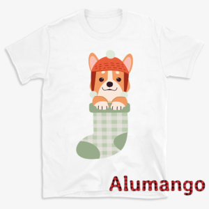 Corgi In Christmas Sock Dog Shirt