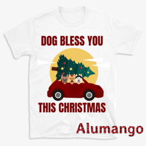 Dog Bless You This Christmas Driving Shirt