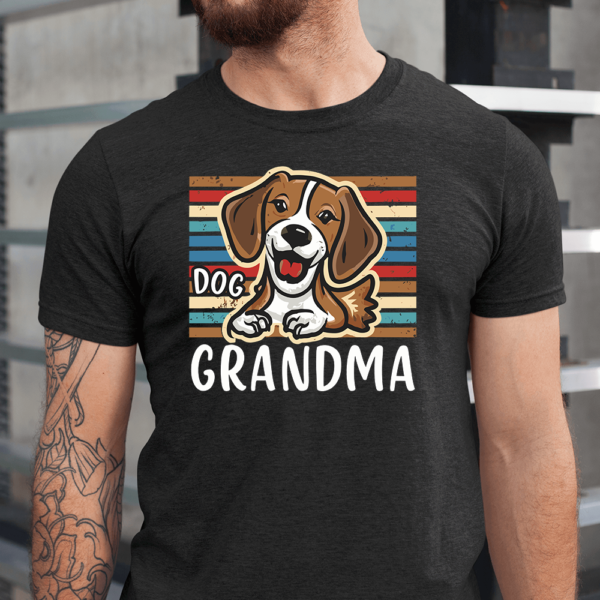Dog Grandma Cute Dog Lover Men Shirt