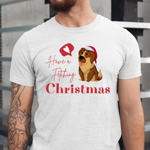 Have A Fetching Christmas Dog Men Shirt