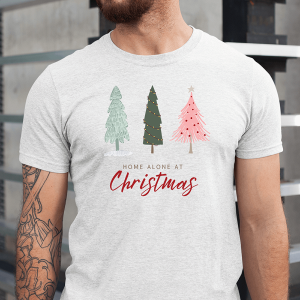 Home Alone At Christmas Men Shirt