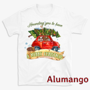 Hounding You To Have A Merry Christmas Dog Shirt