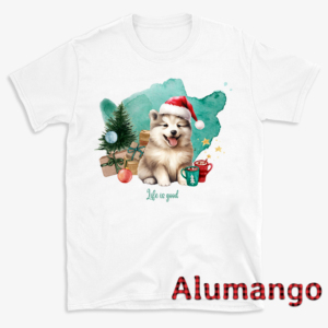 Life Is Good Christmas Dog Shirt