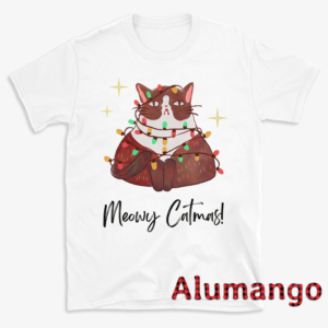 Meowy Catmas Christmas Cat Shirt