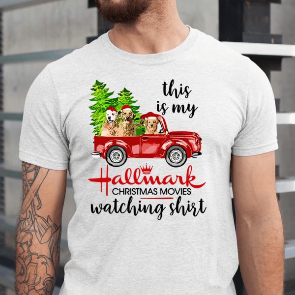 This Is My Hallmark Christmas Movie Watching Shirt Dog Men Shirt
