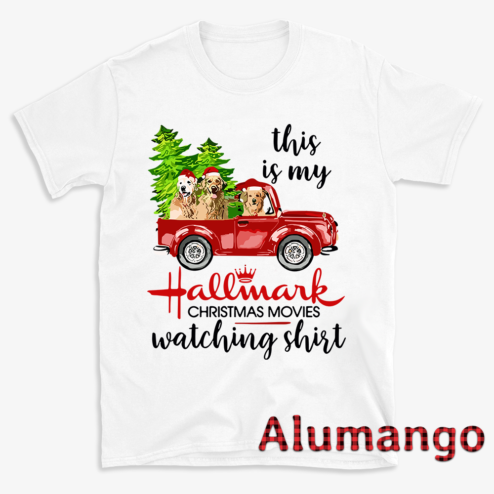 This Is My Hallmark Christmas Movie Watching Shirt Dog Shirt