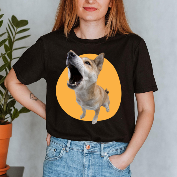 Anxiety Dog Lady Shirt