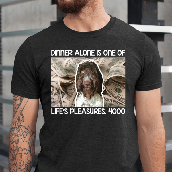 Cecil Dog Ate Cash 4000 Dinner Goldendoodle Men Shirt