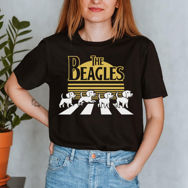 The Beagles Dog Lovers Lady Shirt