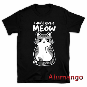 I Don't Give A Meow Cat Lover Shirt