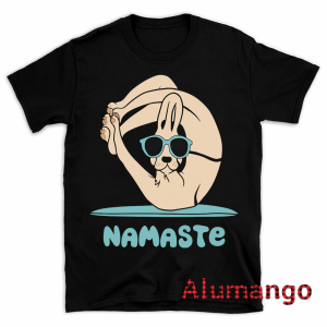 Namaste Yoga Dog Shirt